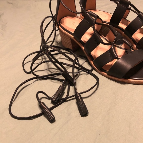 Madewell Lace Up Sandals - Picture 7 of 8